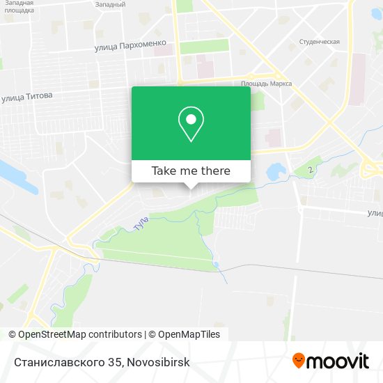 Станиславского 35 map