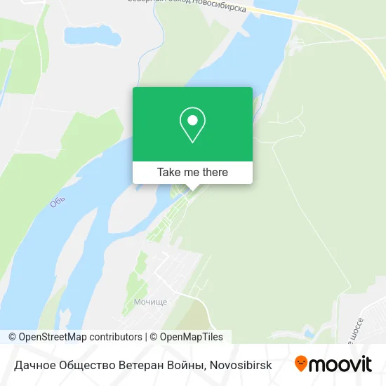 Дачное Общество Ветеран Войны map