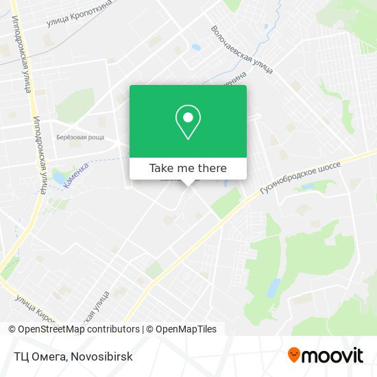 ТЦ Омега map