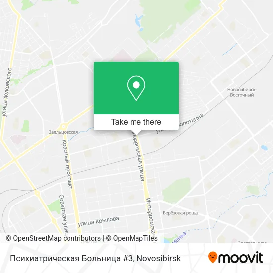 Психиатрическая Больница #3 map