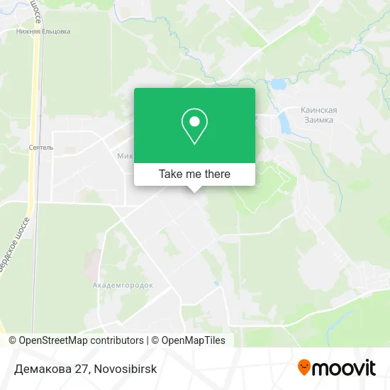 Демакова 27 map