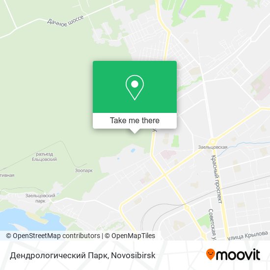 Дендрологический Парк map