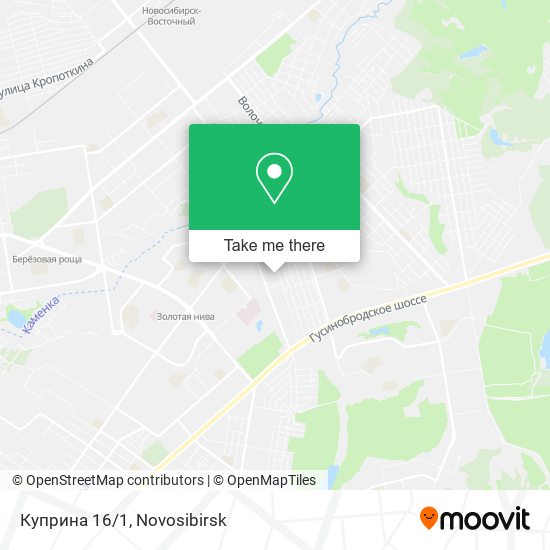 Куприна 16/1 map