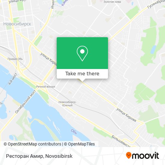 Ресторан Амир map