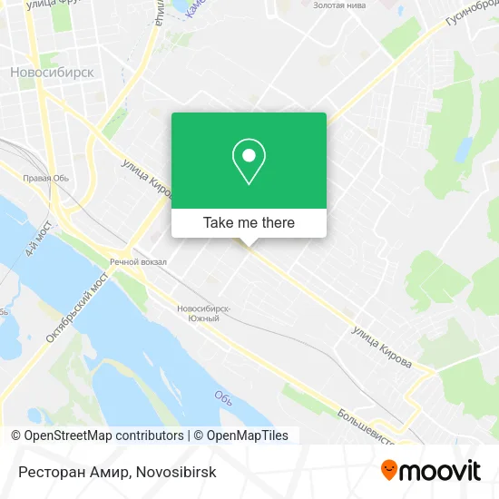Ресторан Амир map
