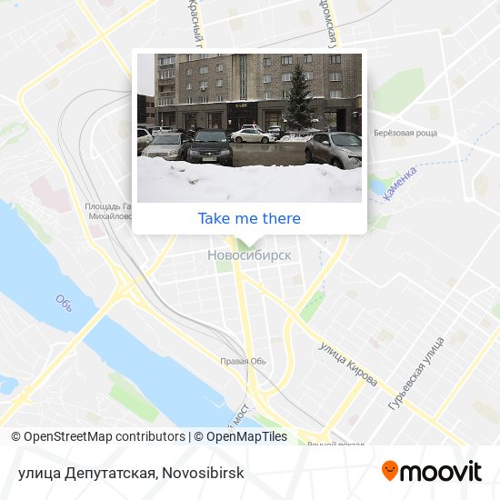 улица Депутатская map
