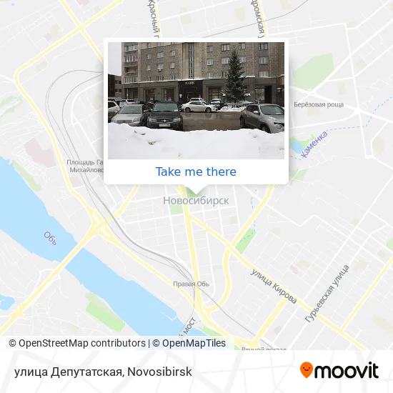 улица Депутатская map