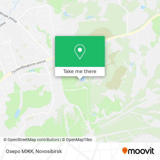 Озеро МЖК map