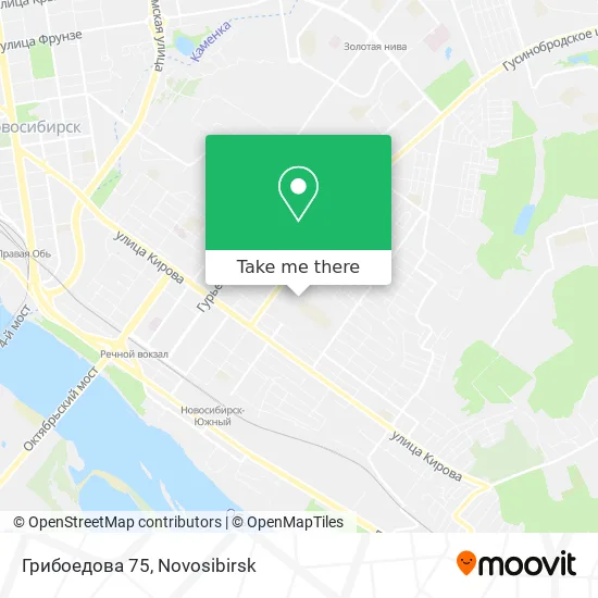 Грибоедова 75 map