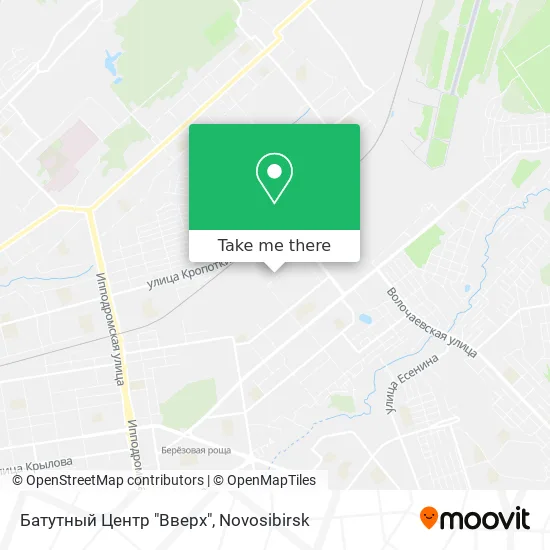 Батутный Центр "Вверх" map