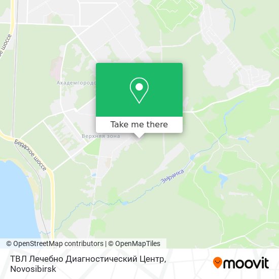 ТВЛ Лечебно Диагностический Центр map