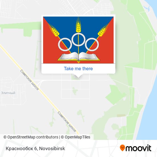 Краснообск 6 map
