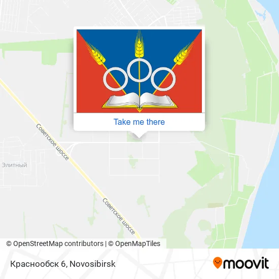 Краснообск 6 map