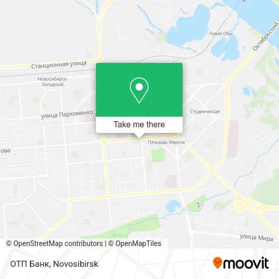 ОТП Банк map