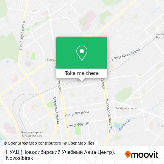 НУАЦ (Новосибирский Учебный Авиа-Центр) map