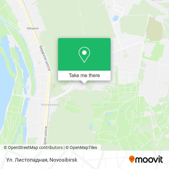Ул. Листопадная map