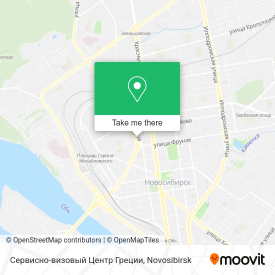 Сервисно-визовый Центр Греции map