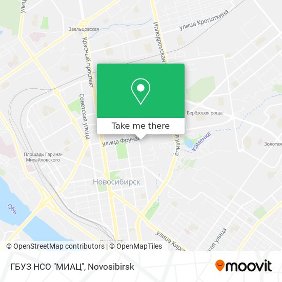 ГБУЗ НСО "МИАЦ" map