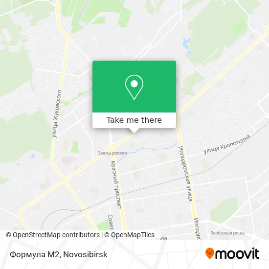 Формула М2 map