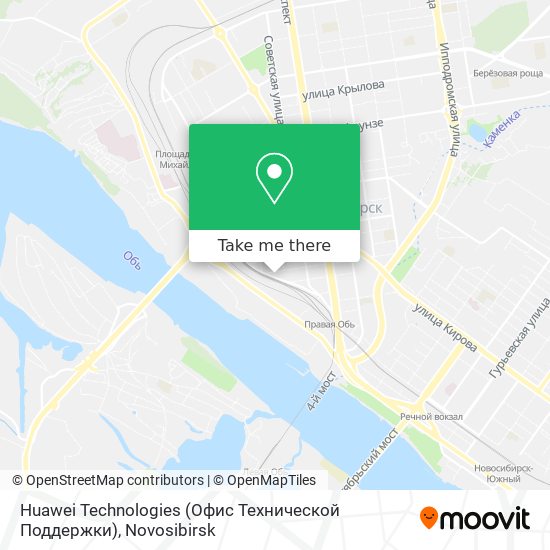 Huawei Technologies (Офис Технической Поддержки) map