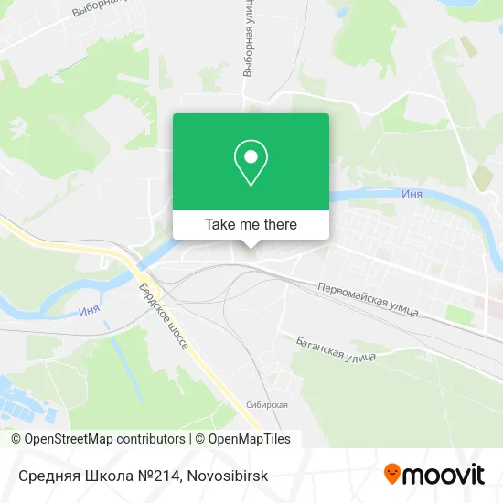 Средняя Школа №214 map