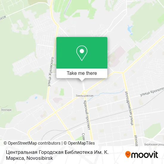 Центральная Городская Библиотека Им. К. Маркса map