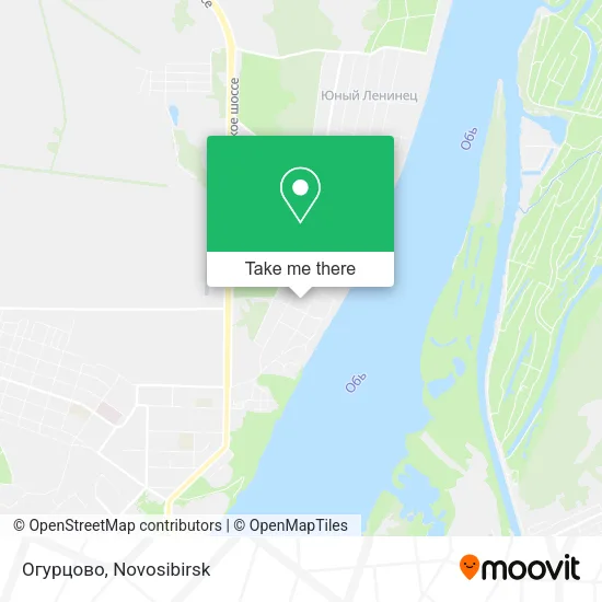 Огурцово map