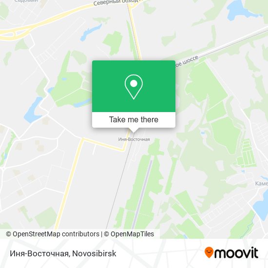 Иня-Восточная map