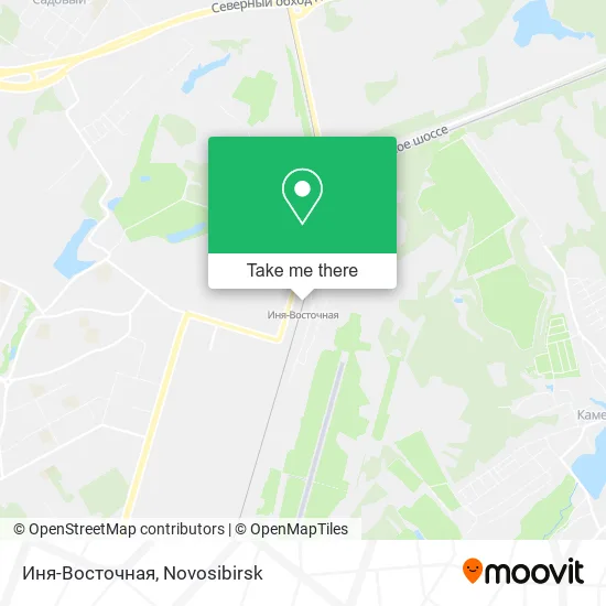 Иня-Восточная map