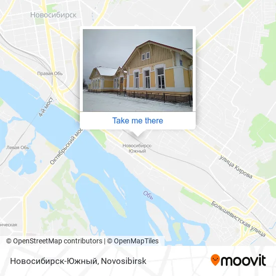 Новосибирск-Южный map
