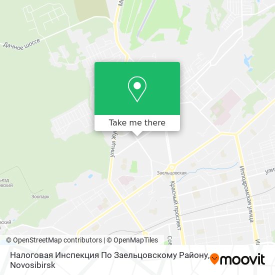 Налоговая Инспекция По Заельцовскому Району map