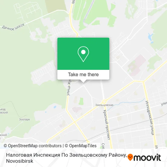 Налоговая Инспекция По Заельцовскому Району map