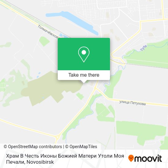 Храм В Честь Иконы Божией Матери Утоли Моя Печали map