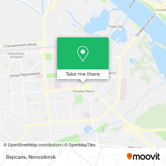 Версаль map