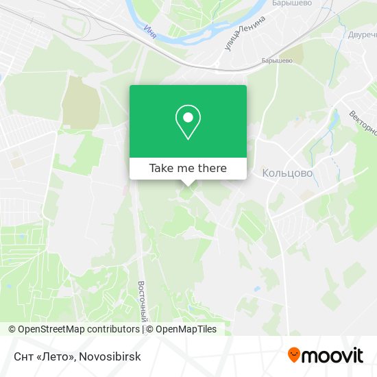Снт «Лето» map