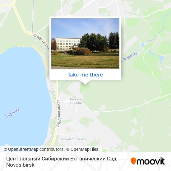 Центральный Сибирский Ботанический Сад map