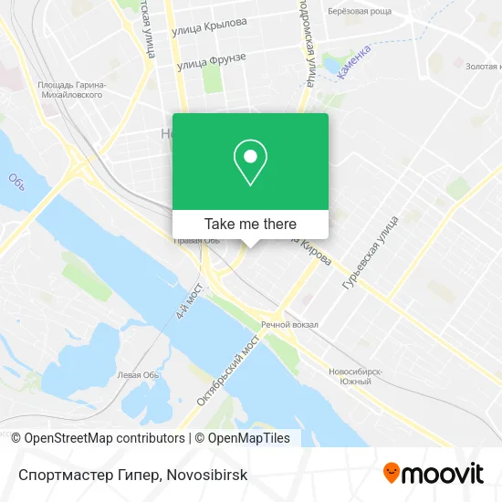 Спортмастер Гипер map