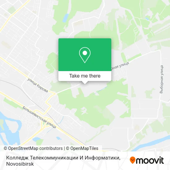 Колледж Телекоммуникации И Информатики map