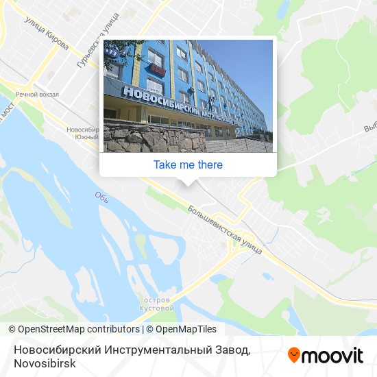 Новосибирский Инструментальный Завод map