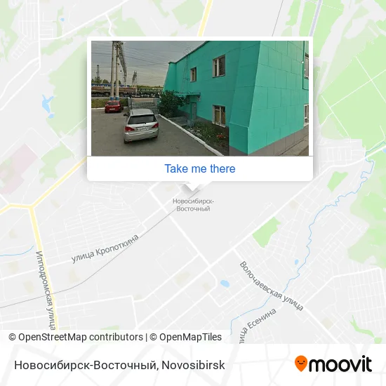 Новосибирск-Восточный map