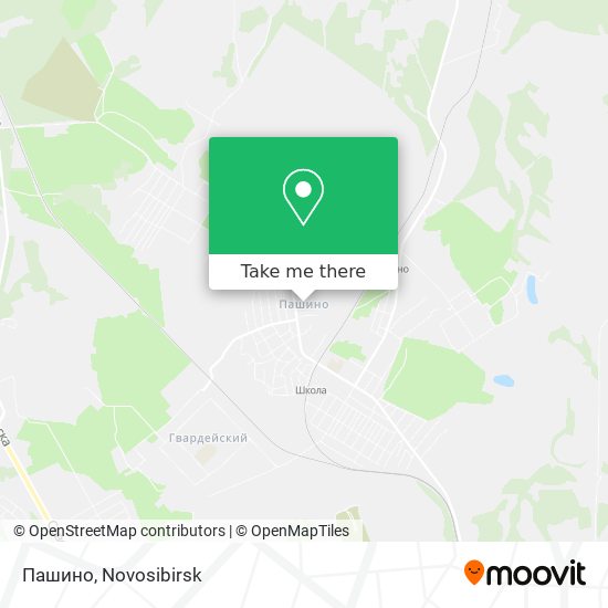 Пашино map