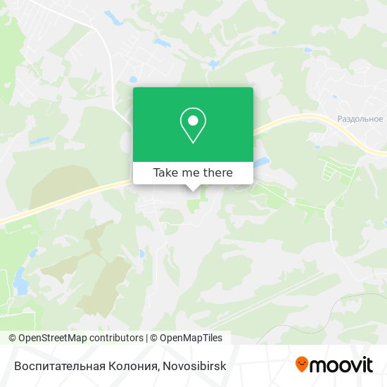 Воспитательная Колония map