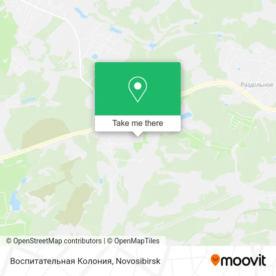 Воспитательная Колония map