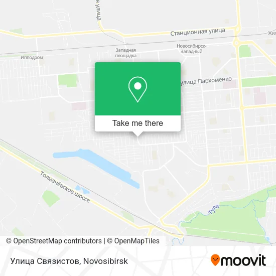 Улица Связистов map