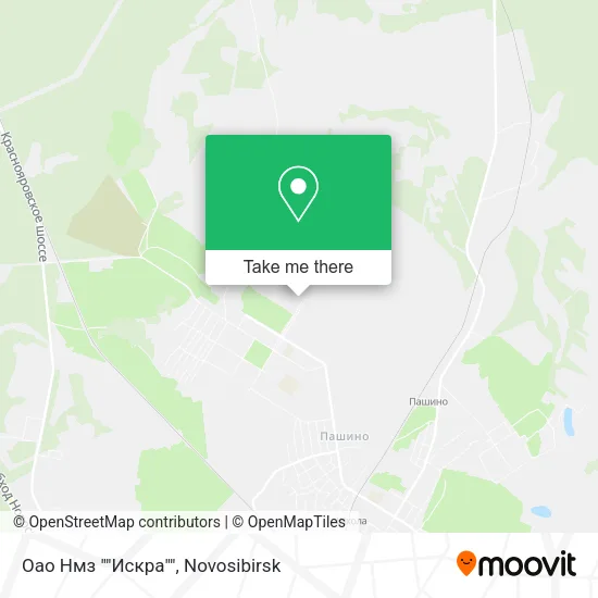 Оао Нмз ""Искра"" map