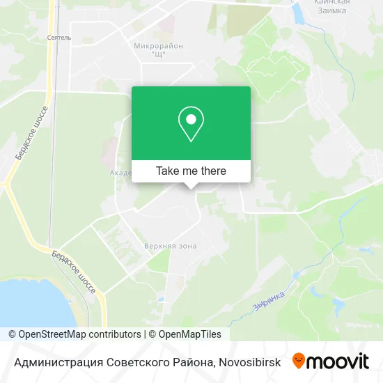 Администрация Советского Района map