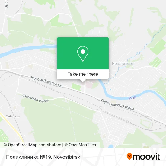 Поликлиника №19 map