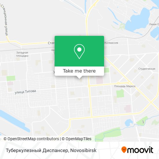 Туберкулезный Диспансер map