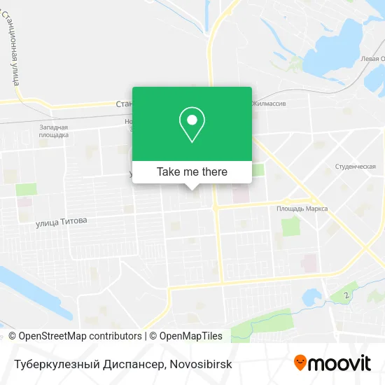Туберкулезный Диспансер map