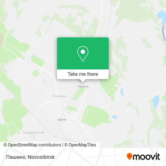 Пашино map